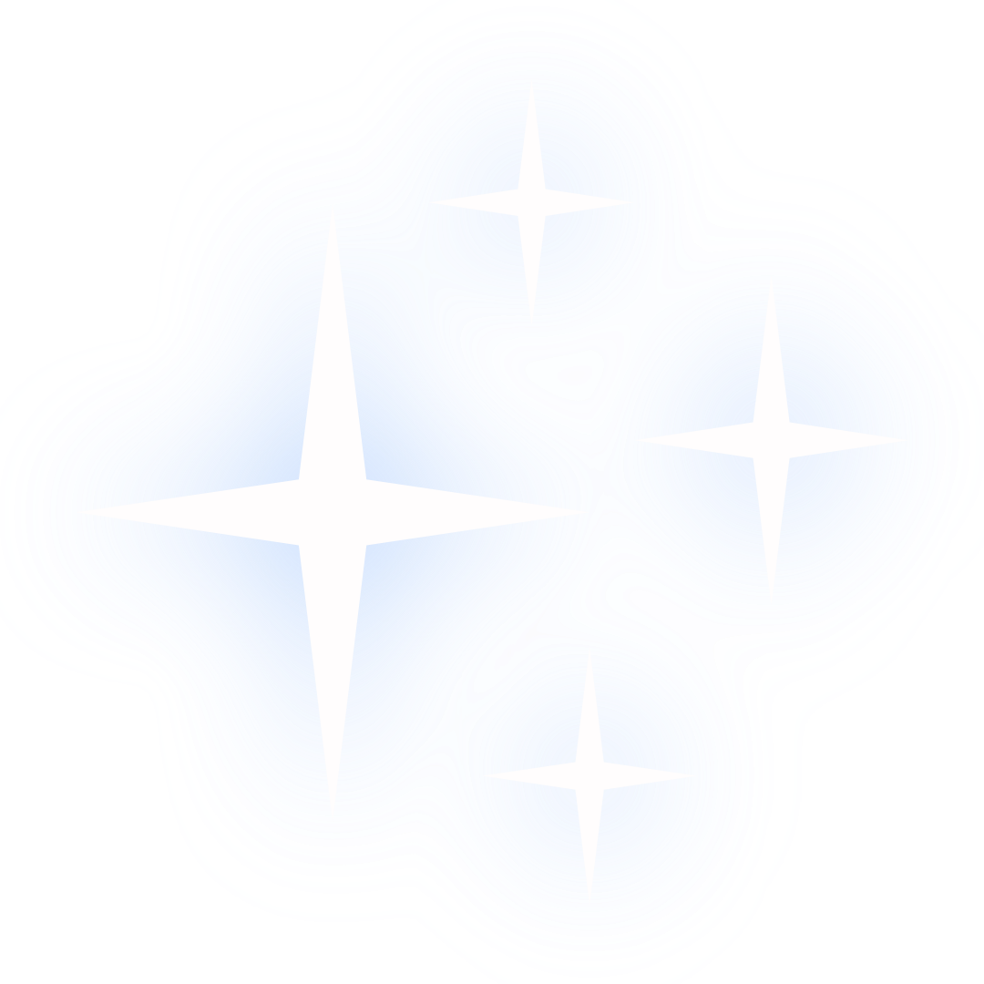 light blue star